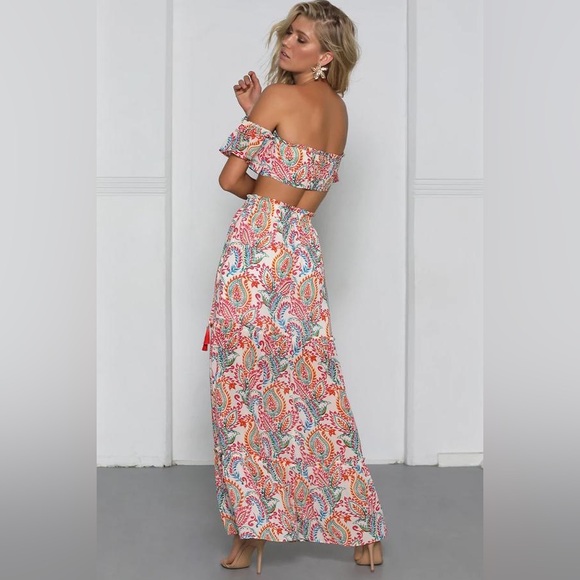 MAXI SKIRT AND TOP KYRA SET - Picture 4 of 7